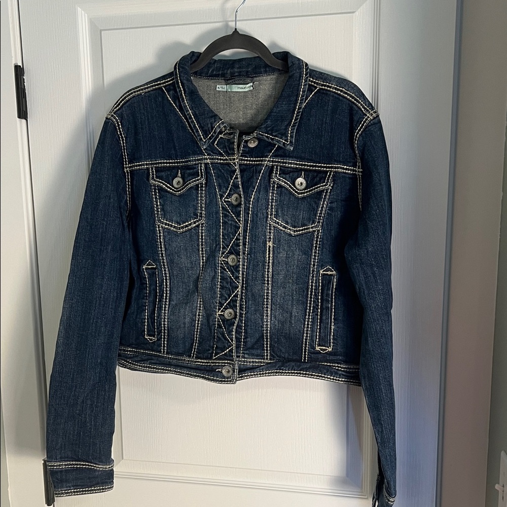 Maurices Dark Blue Jean Jacket